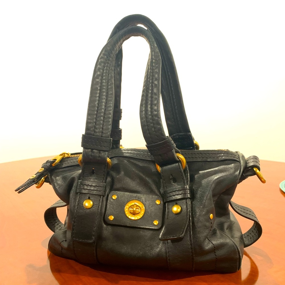 Marc by Marc Jacobs black Leather Handbag- Shoulder Bag